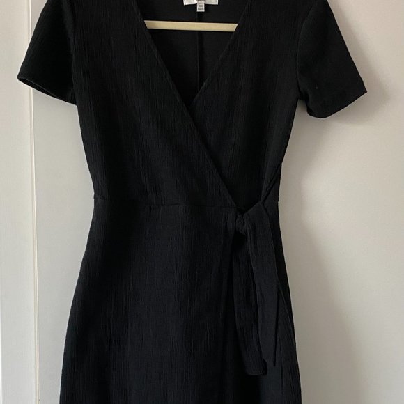 Madewell Texture & Thread Short-Sleeve Side-Tie Dress - Picture 3 of 4
